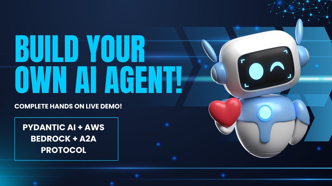 Создайте своего первого ИИ-агента (Pydantic AI + Bedrock + A2A) | Пошаговая инструкция #agenticai...