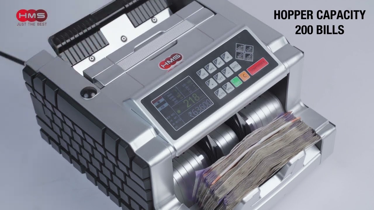 MULTICASH COUNTING MACHINE - No.1 Cash Counting Machine in India | HMS CHENNAI | HMS TRICHY