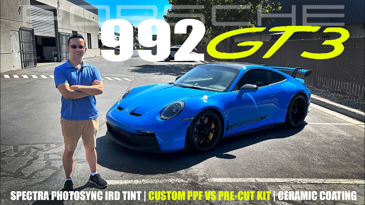 PORSCHE 992 GT3 2023 года (Shark Blue) | Готовые и кастомные PPF