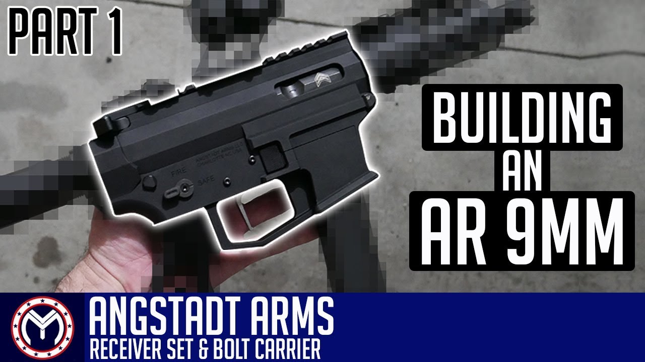 Сборка пистолета AR калибра 9 мм | Angstadt Arms | Инструкция по сборке: ЧАСТЬ 1