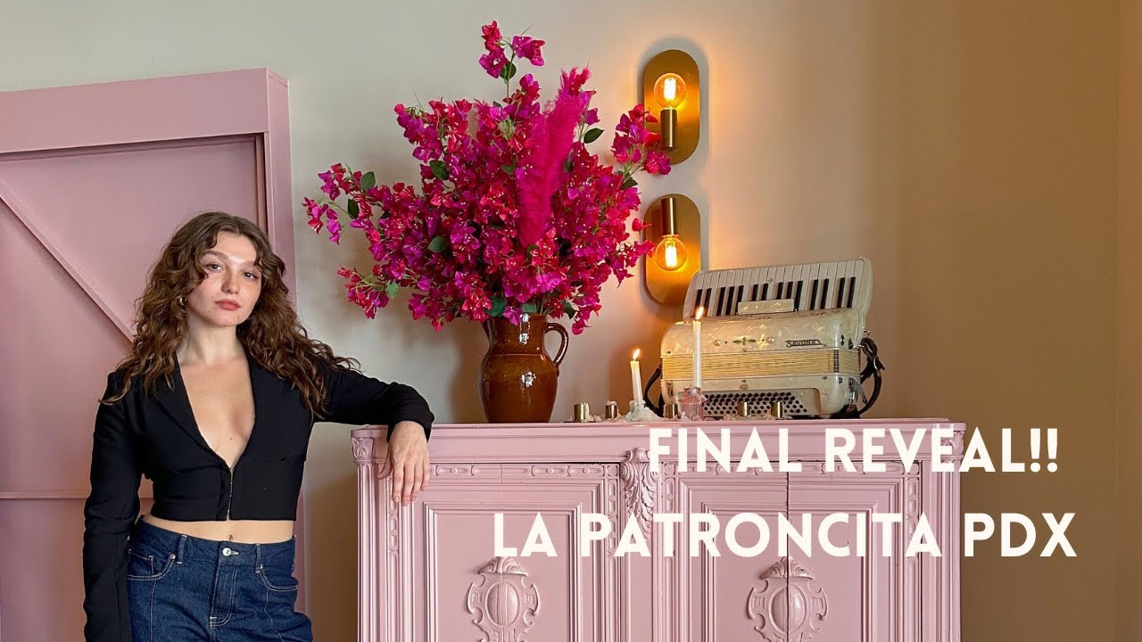 Revealing the final design of La Patroncita PDX! Sit down + chatty review with my client