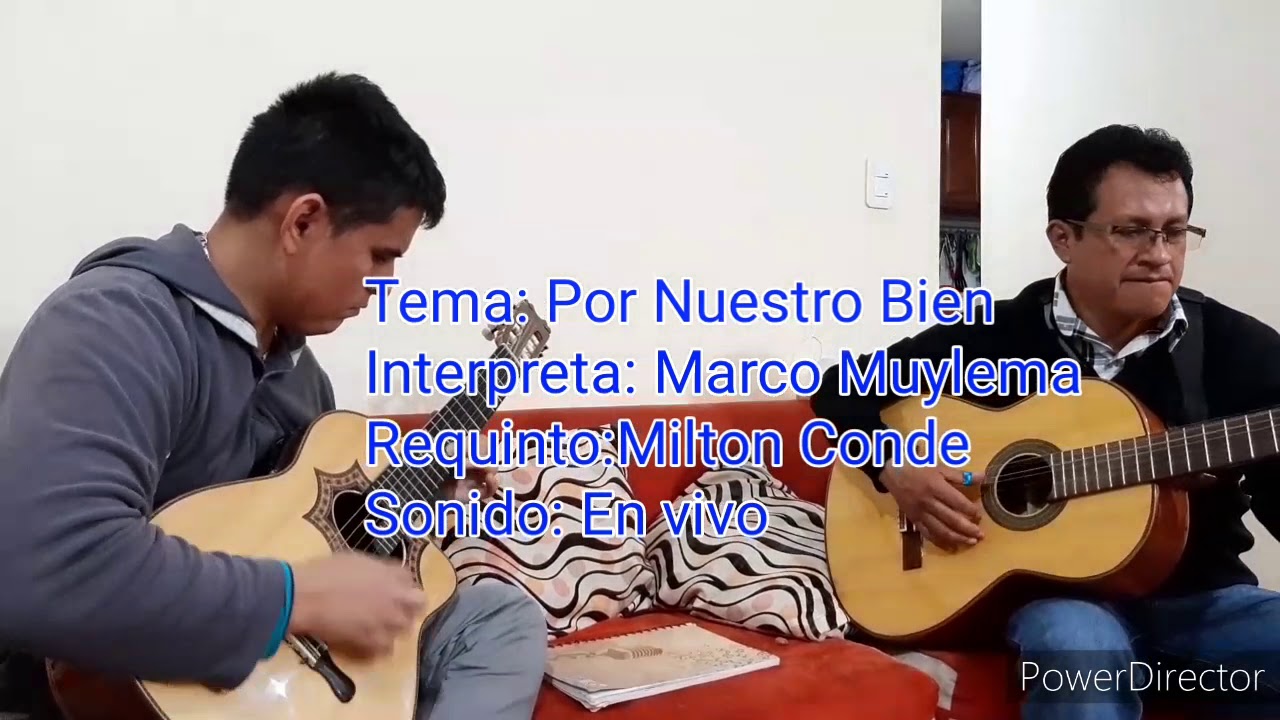 Marco Muylema: Vals Por nuestro  bien