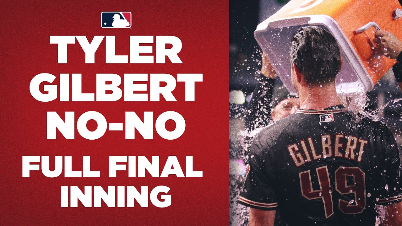 FULL 9TH INNING: Tyler Gilbert becomes 4th player EVER to throw a no-hitter in his first MLB start!