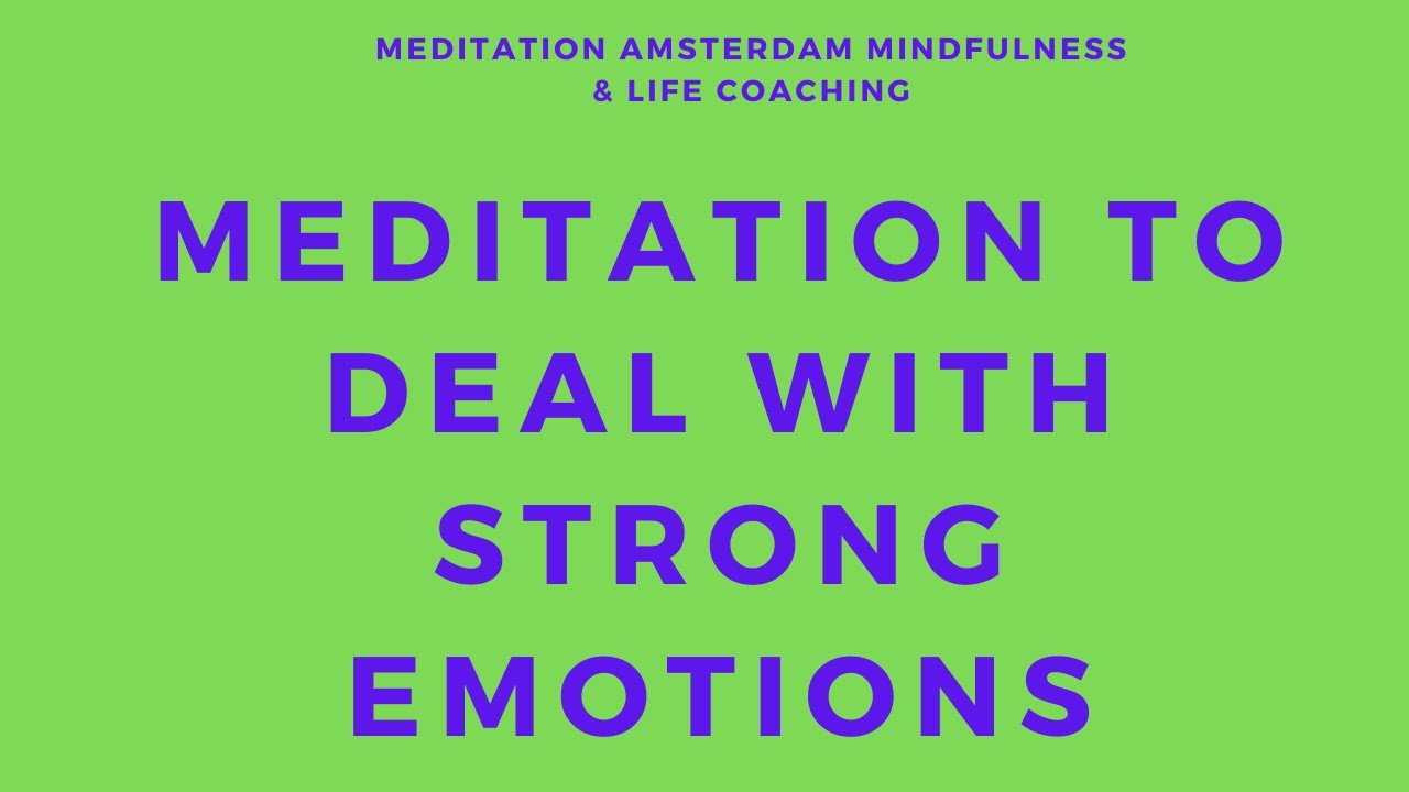 Управляемая медитация для сложных эмоций &mdash; Амстердамский коучинг осознанности и жизни &mdash; E83
