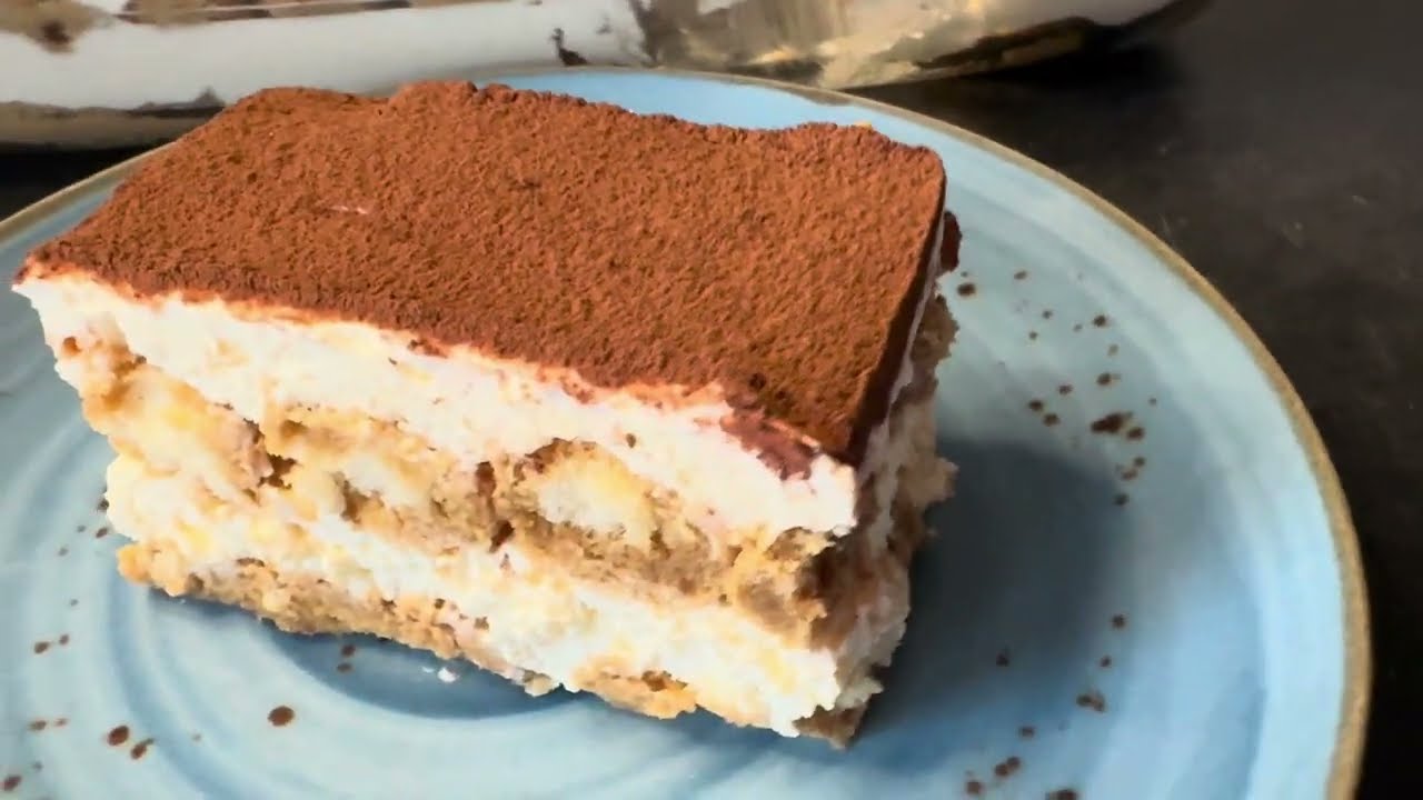 Easy teramisu without eggs - makkelijke teramisu zonder eieren. #dessertrecipe