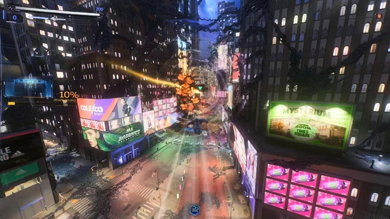 Marvel's Spider-Man 2 Talon drone chase