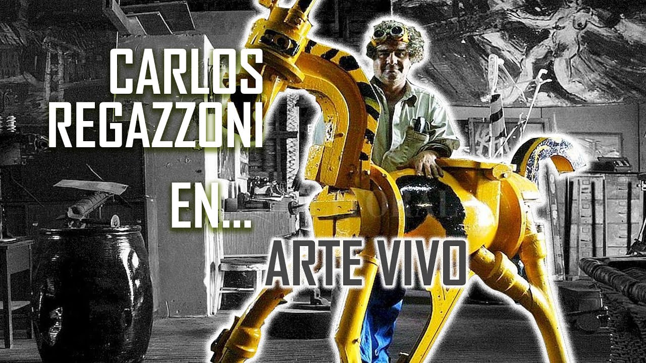 CARLOS REGAZZONI en este capítulo de Arte Vivo