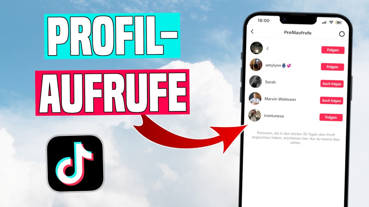 TikTok SEHEN WER auf PROFIL war | TikTok Profilaufrufe sehen