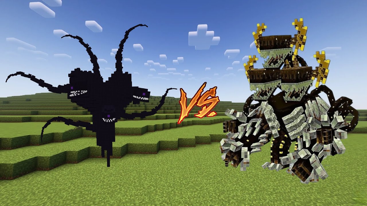 Wither Storm VS Overlorden