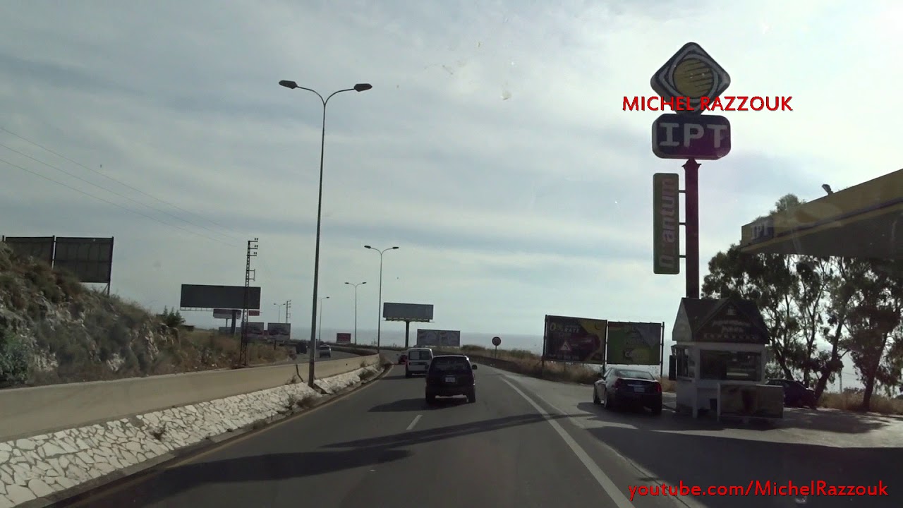 Driving: Lebanon Road Trip: From Chekka (North Of Lebanon) To Beirut (Achrafieh) - (2019-05-26)