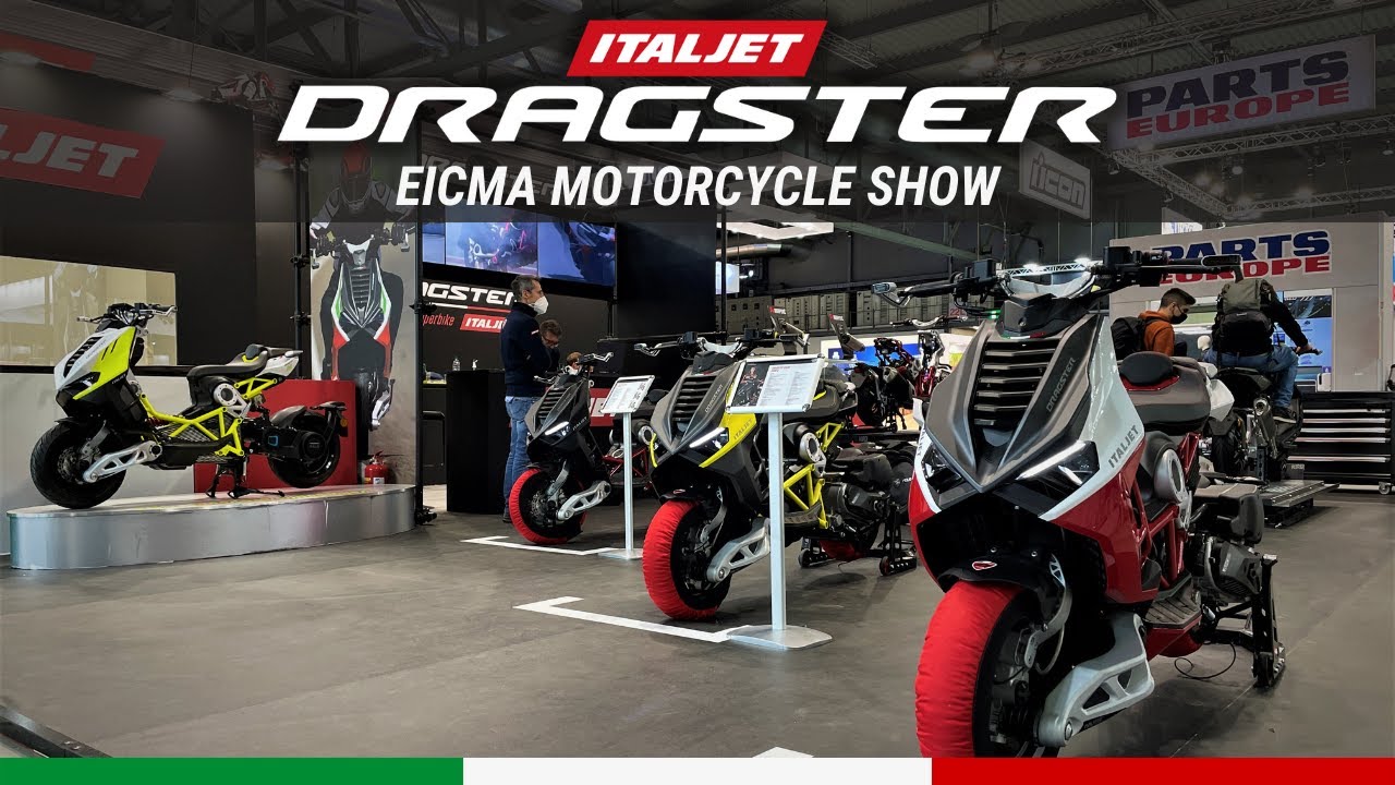 The new Italjet Dragster at EICMA