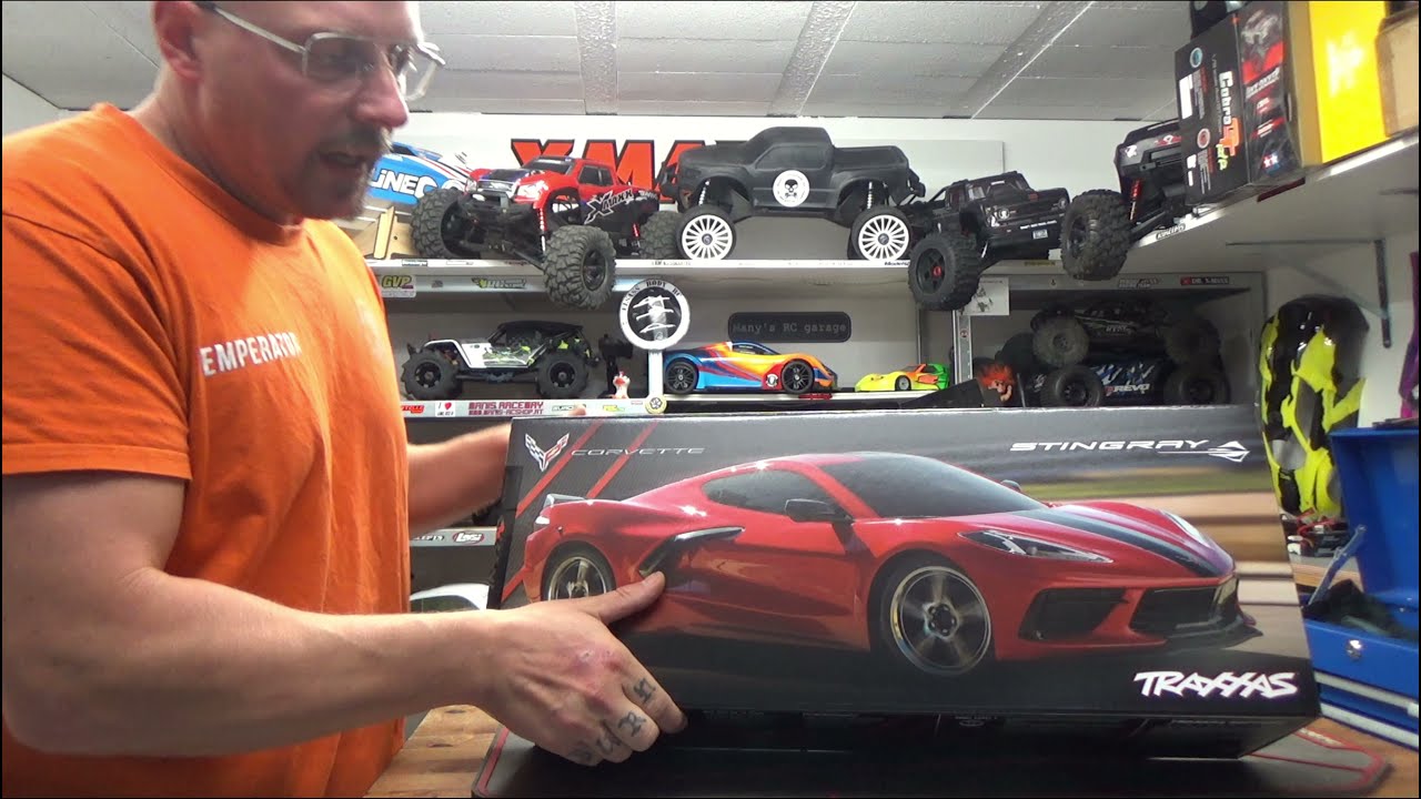 UNBOXING ET DETAILS MECA  :  TRAXXAS  4TEC 3.0 CORVETTE STINGRAY