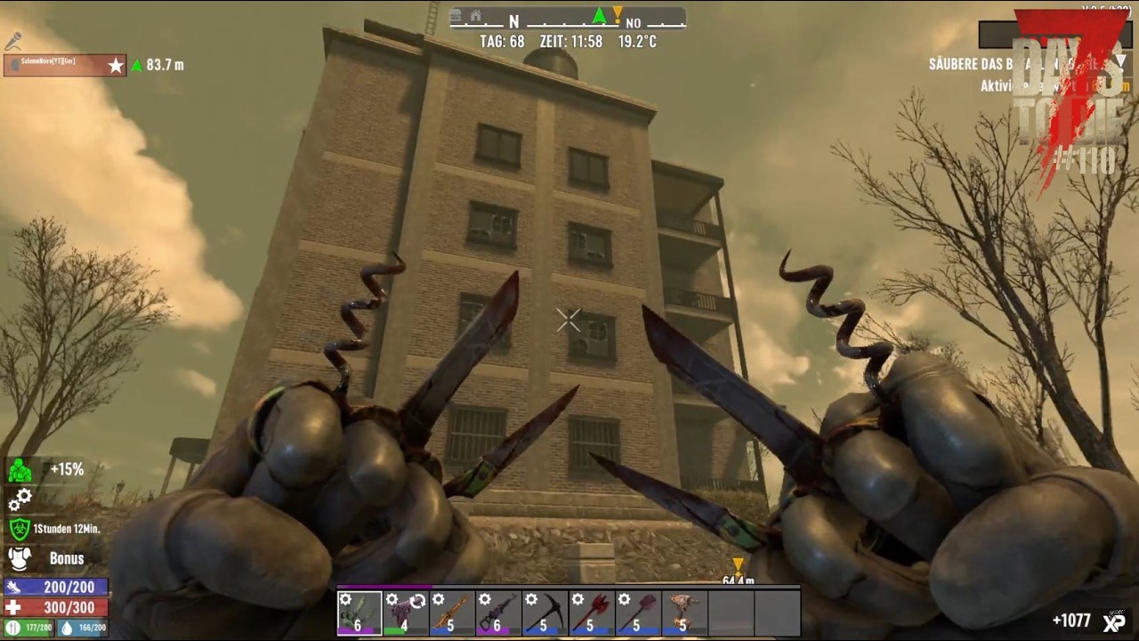Let's Play Together 7 Days To Die S03E110 - A neues Gebäude