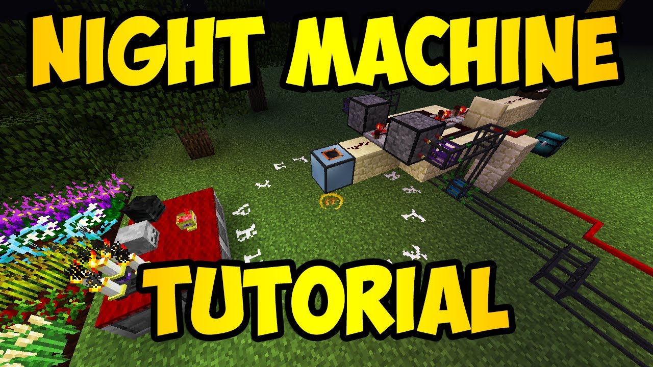 Minecraft: Attack of the B-Team NIGHT MACHINE Tutorial (HD)