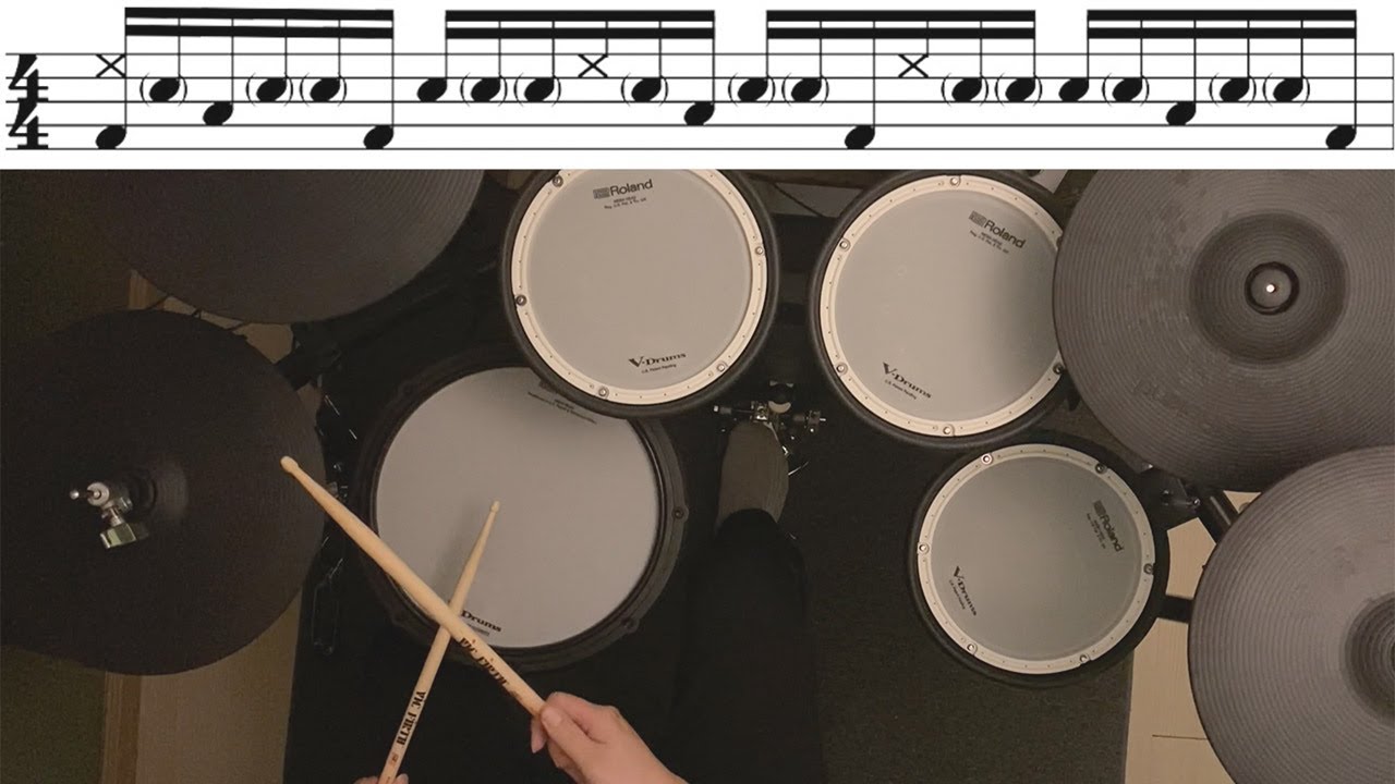 Sextuplet Drum Fill | Advanced Linear Groove by Jakoo Drum