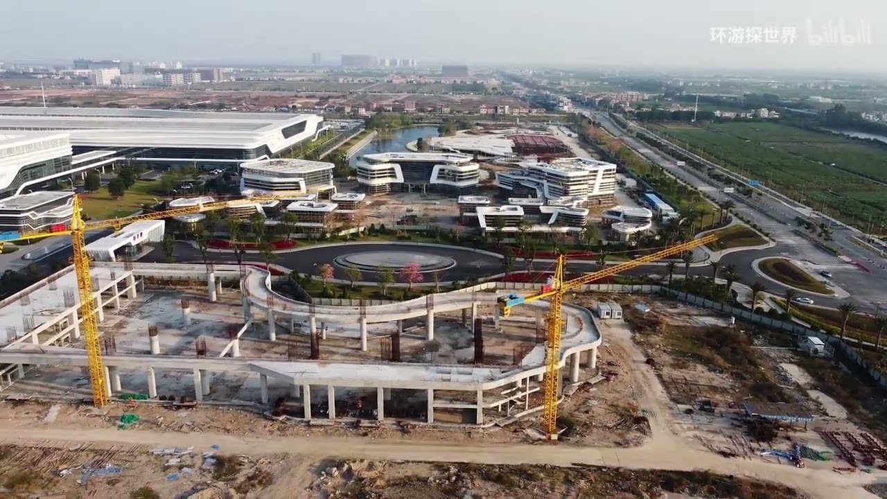 實拍廣州恆大南沙汽車城現狀，總投資1600億，現場太出人意料了