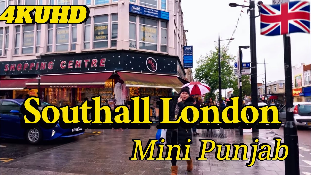 Southall London 2023 ! Mini Punjab walking tour 4k ! Gopro Hero 11