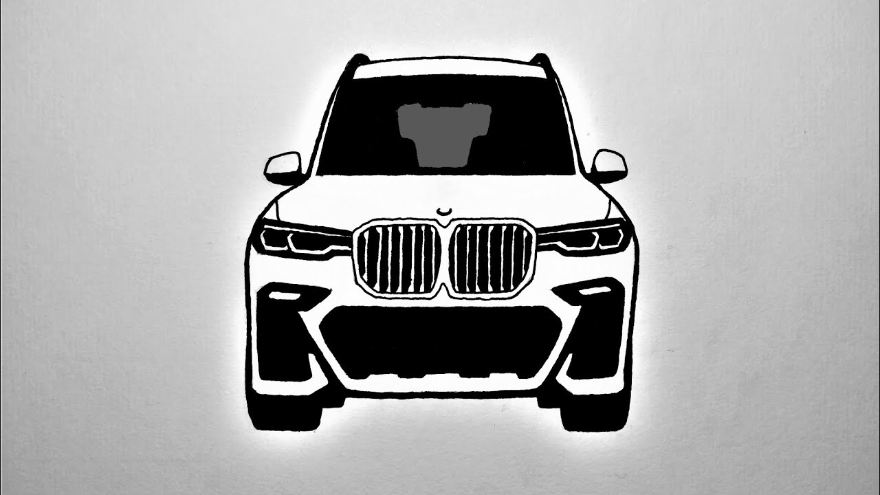 How to Draw a BMW X7