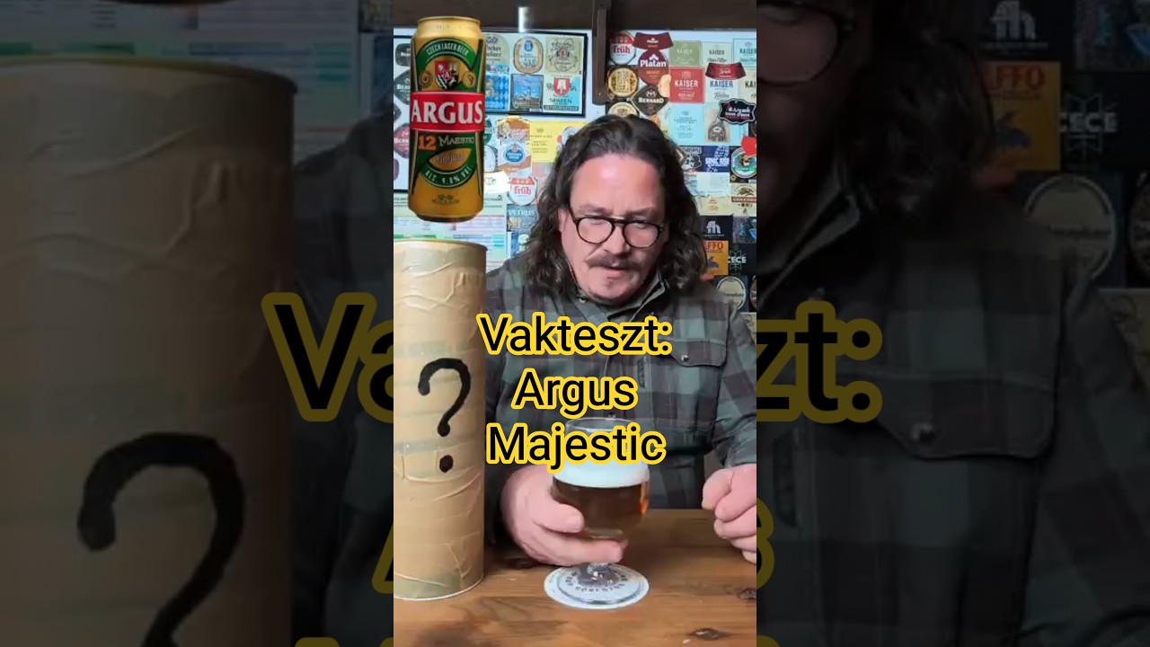 Vakteszt: Argus Majestic #s&ouml;r #bier #drink #vakteszt #s&ouml;rk&oacute;stol&oacute; #argus