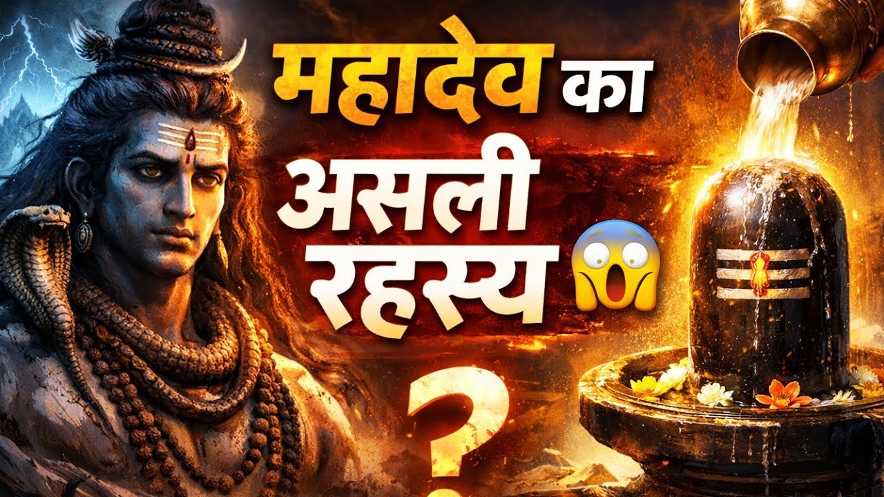 महादेव का असली रहस्य 😱 | शिवलिंग का सच क्या है? | Why Shiva Called Mahadev