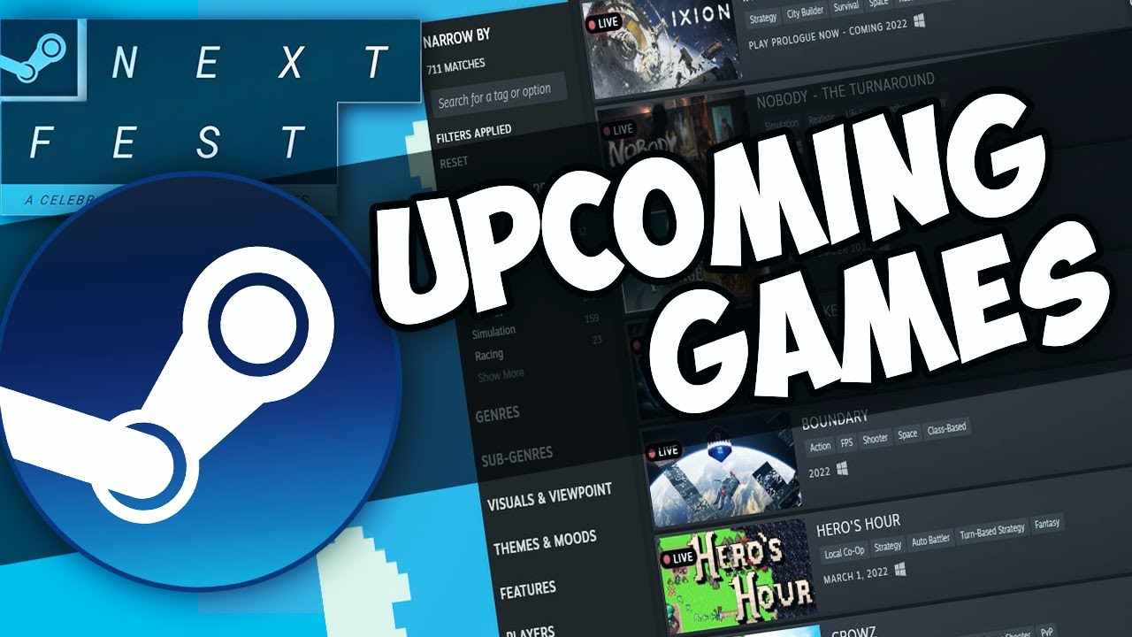 Best of Steam Next Fest (NEW Games)