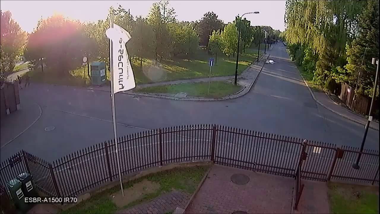 E-SECURITY Obraz z kamery AHD ESBR-A1500/2812 HD dzień