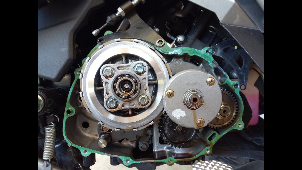 sym vf3i 185 tukar clutch plate TOBAKI 125z