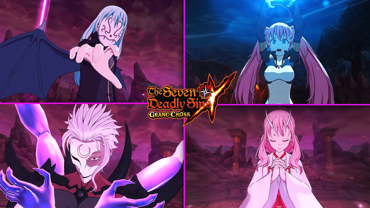 All That Time I Got Reincarnated as a Slime Animations & Ultimates | Seven Deadly Sins: Grand Cross