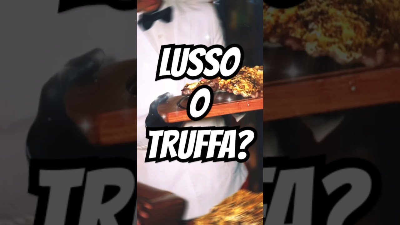 Foglia d'Oro Sul Cibo