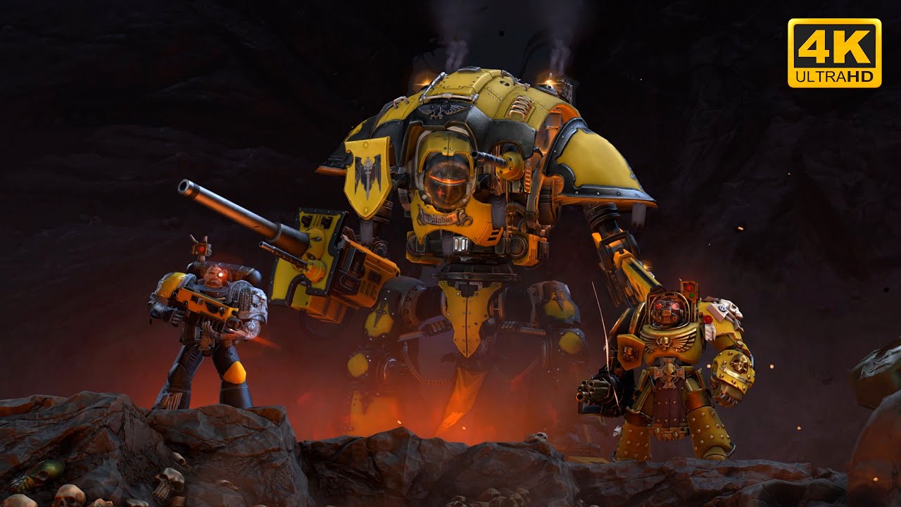 Space Marines vs Orks - No Limit Mod - Gameplay Video - 4K Quality - Warhammer 40K Dawn Of War 3