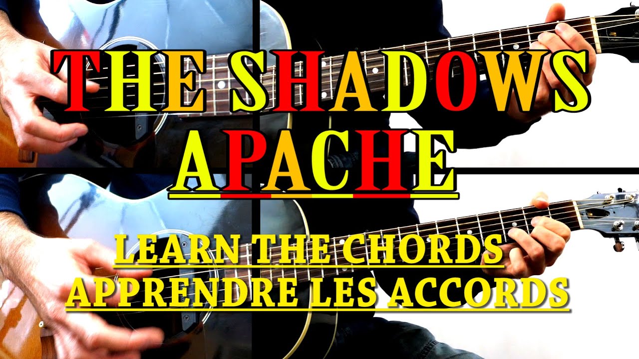 APACHE (THE SHADOWS) EASY CHORDS/HARMONIC ANALYSIS/A minor AEOLIAN&DORIAN SCALE HARMONIZATION