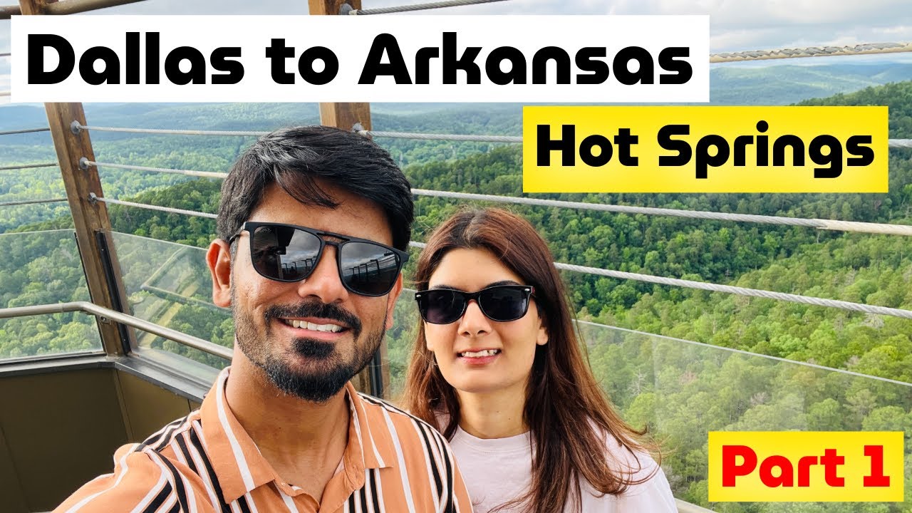 Dallas to Arkansas 🇺🇸 Weekend Trip | Hot Springs National Park #ourusavlogs 