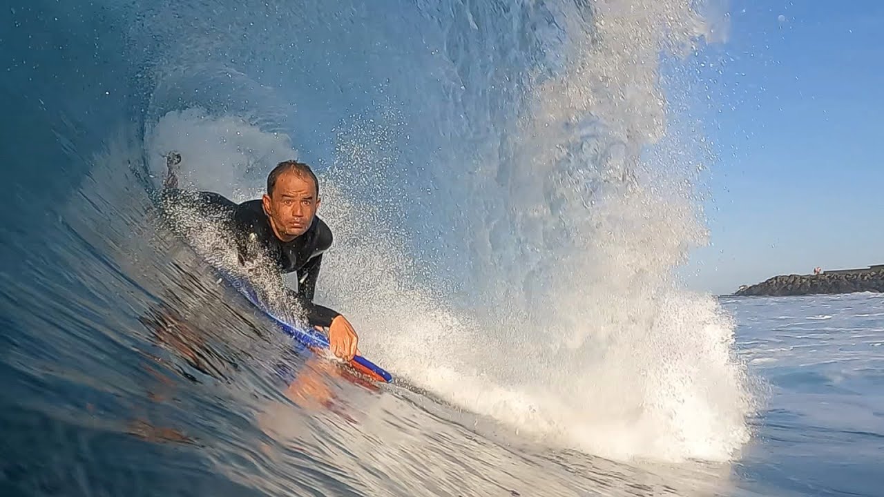 La Jetée Saint-Pierre | Winter Episode #7 | POV SURF / POV BODYBOARD | 4K