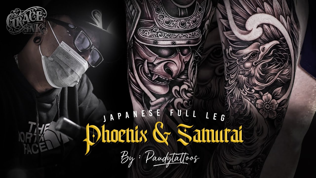 JAPANESE FULL LEG SLEEVE COSTUM DESIGN BY PAUDY TATTOOS