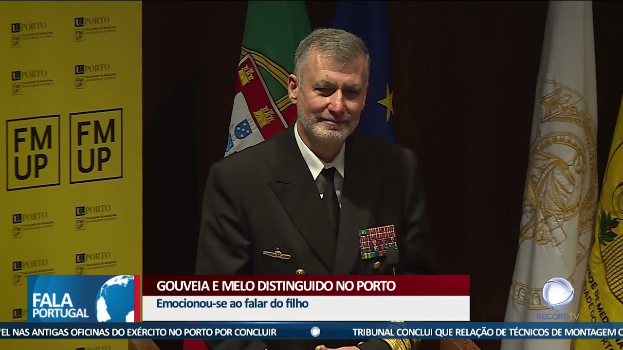 Gouveia e Melo distinguido no Porto