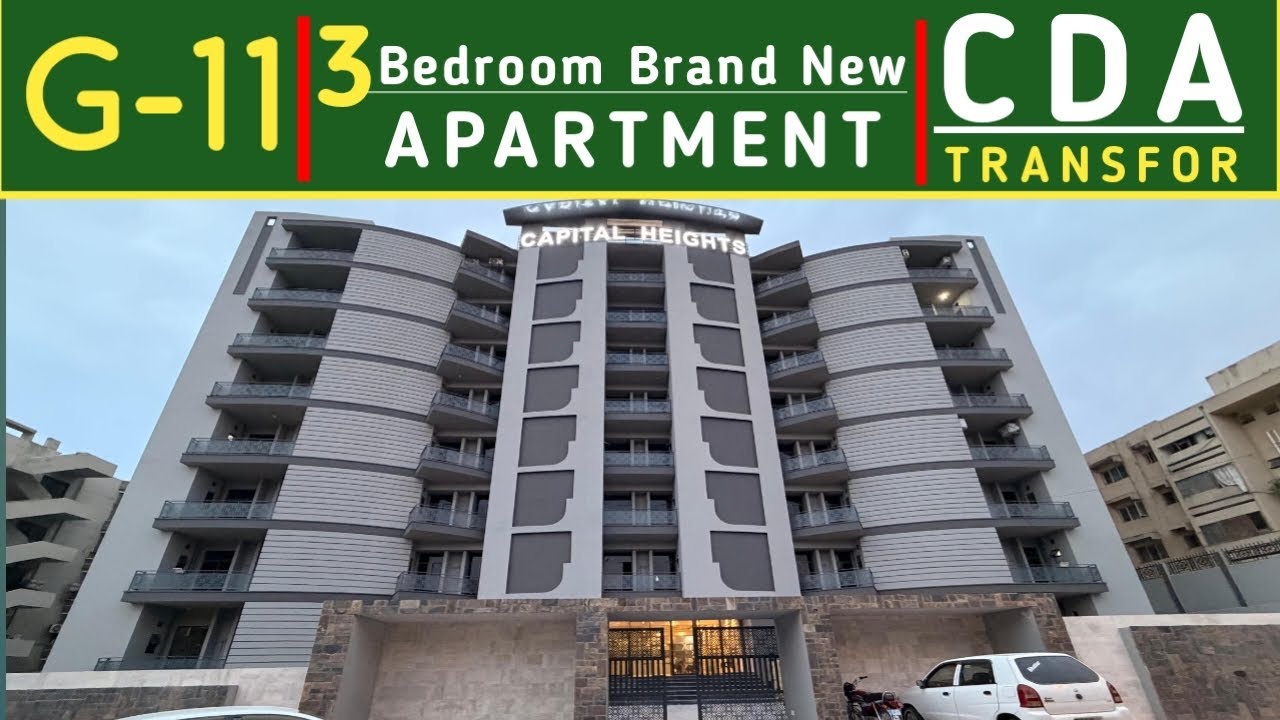 3 Bed Apartment for sale in G11 Islamabad || luxury apartment in islamabad || brand new apartment