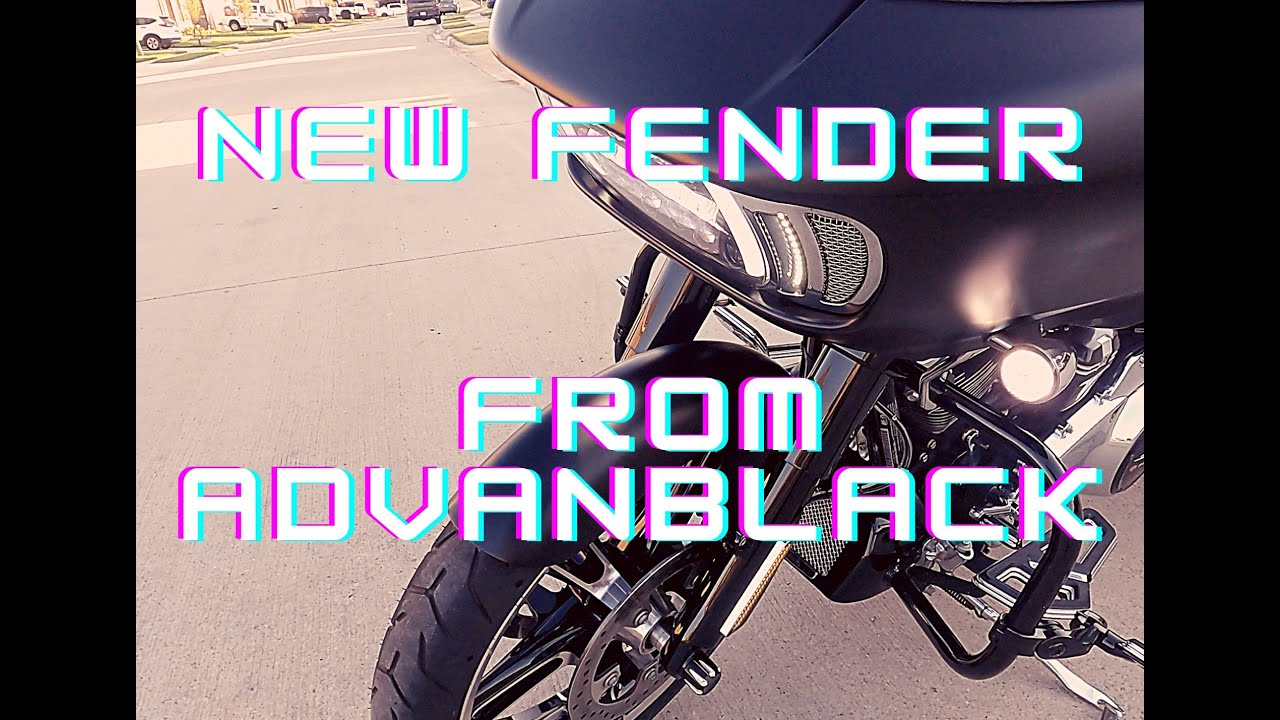 NEW 21 INCH WRAP AROUND FENDER FROM #ADVANBLACK