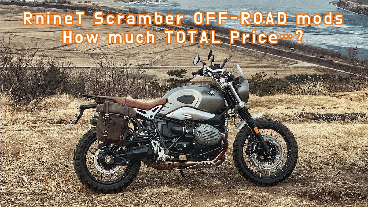 [4k] RnineT scrambler Off-Road Style Total Tuning Parts Total How much??!!
