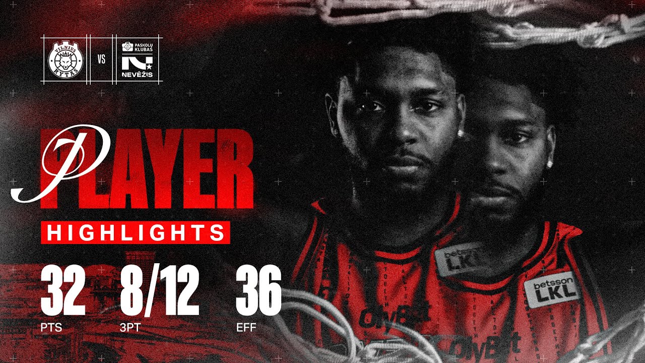 Jordan Walker Leads Rytas to Victory in LKL with 36 Efficiency | Highlights | December 6, 2025