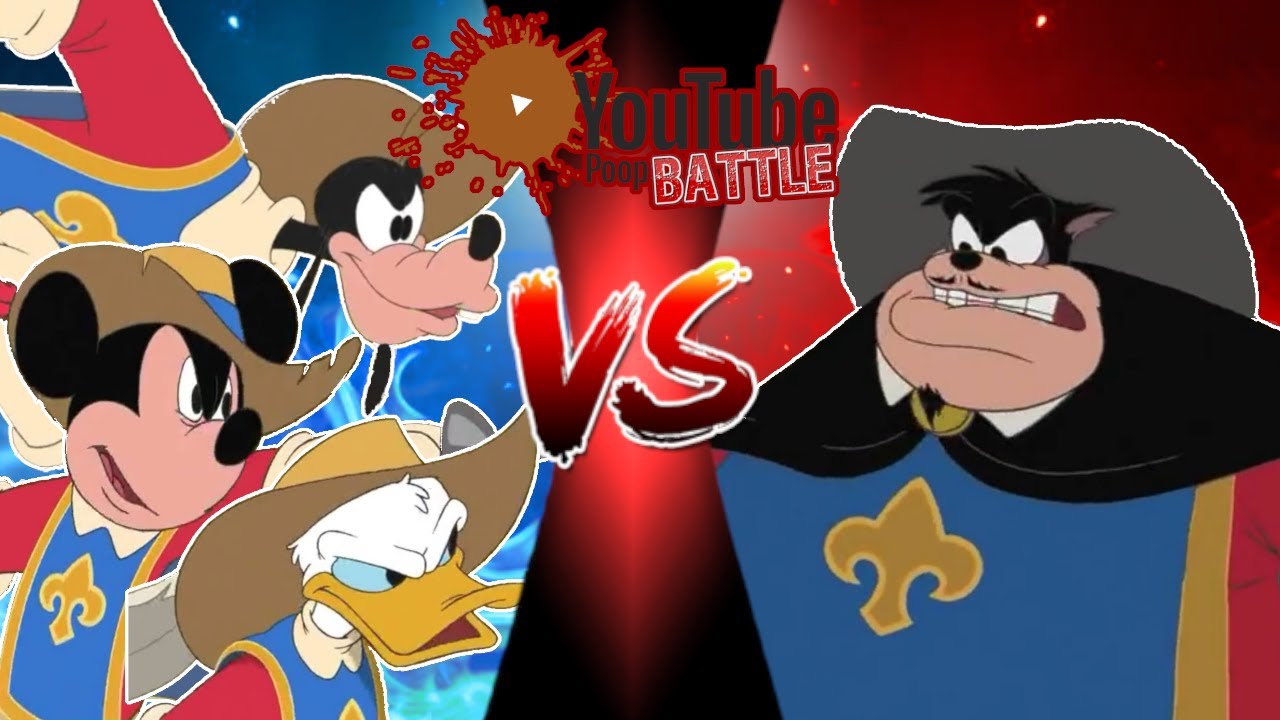 YTP Collab Entry: The Three Musketeers VS Captain Pete: (13+ Not for Kids)