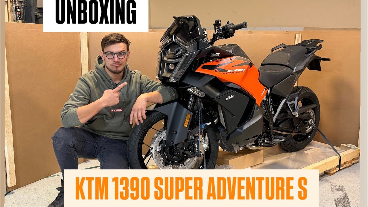Распаковка и запуск нового KTM 1390 Super Adventure S