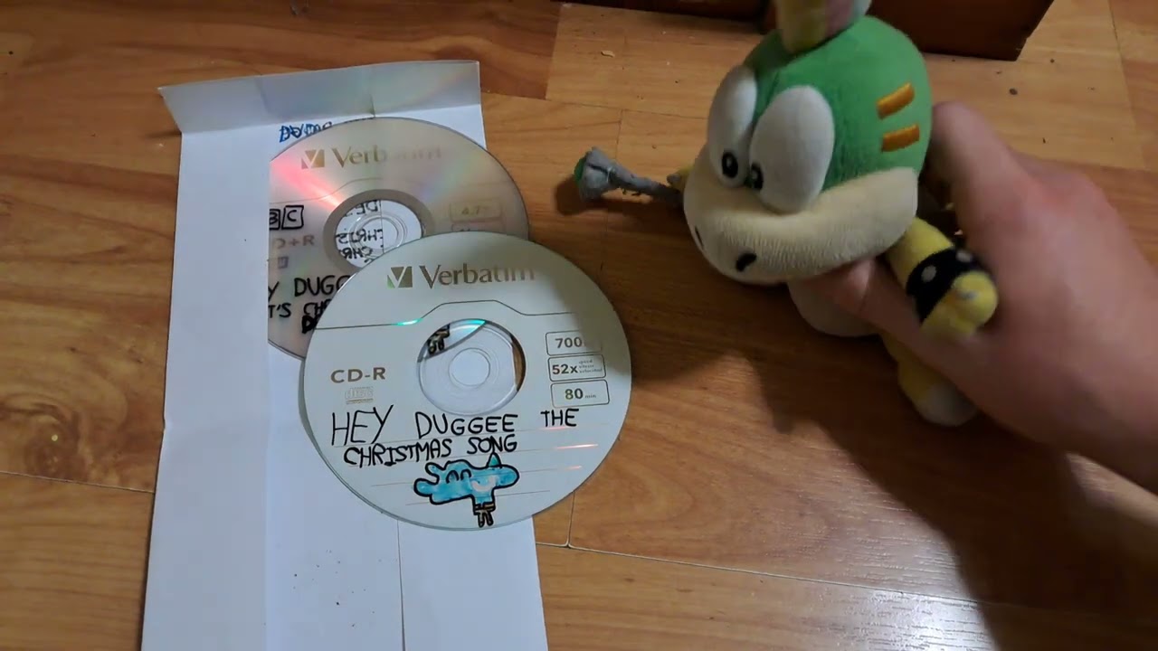 The Christmas It's gonna coming soon Hey Duggee It's Christmas Day DVD and CD (It's not finished)