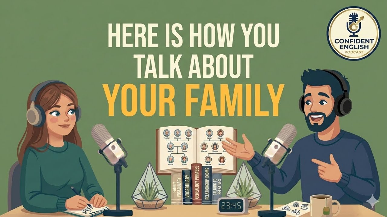Talking About 👨‍👩‍👧‍👦 Family in English | Real Easy English Podcast