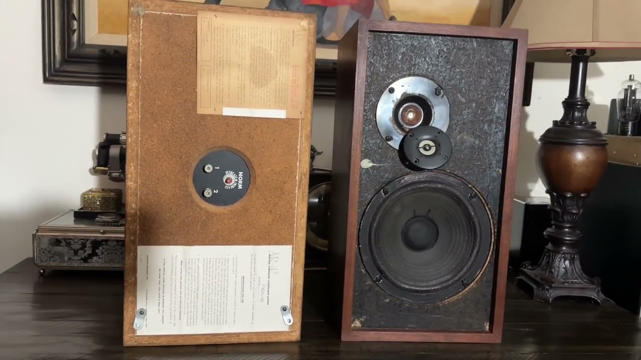 The AR vintage speakers!!!