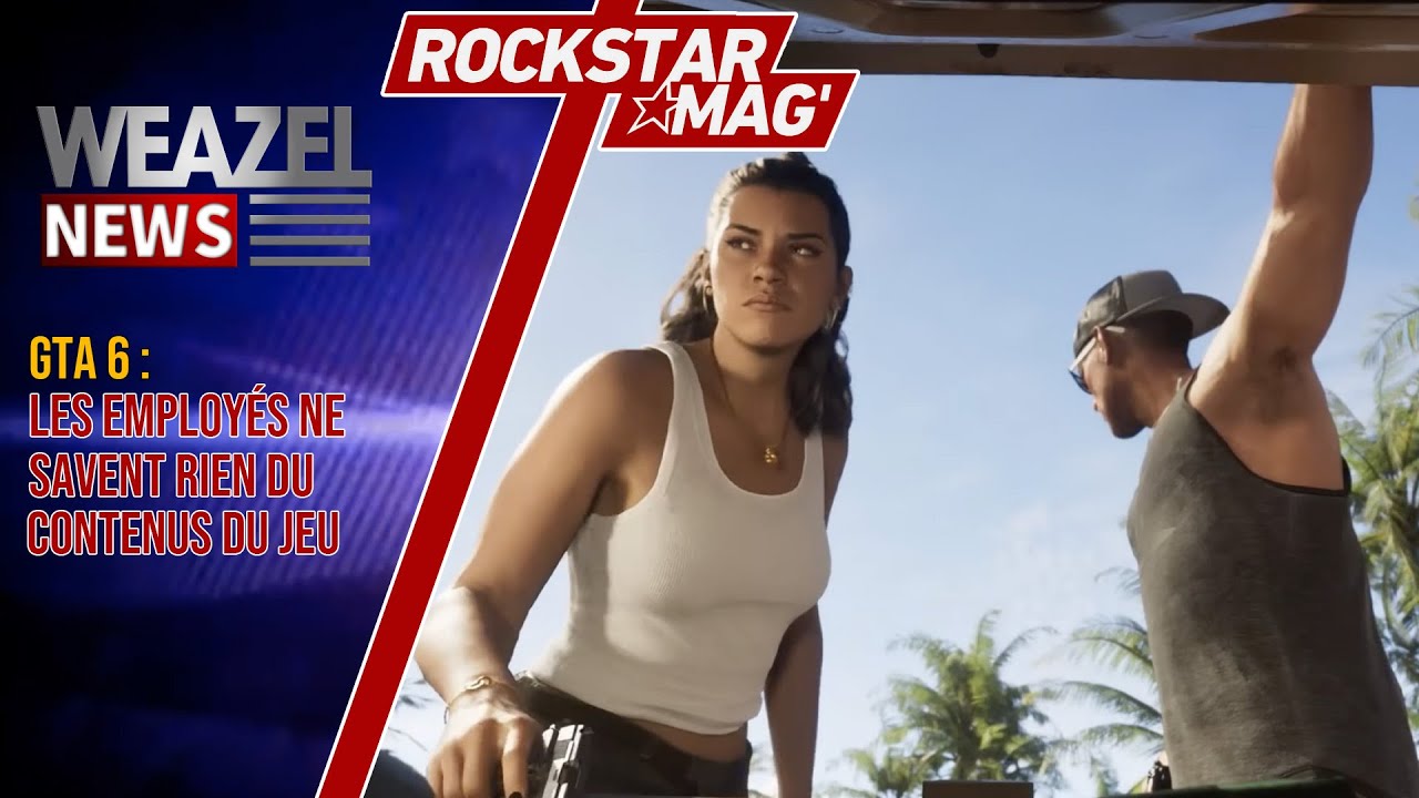GTA 6 : LES EMPLOY&Eacute;S NE SAVENT RIEN DU JEU