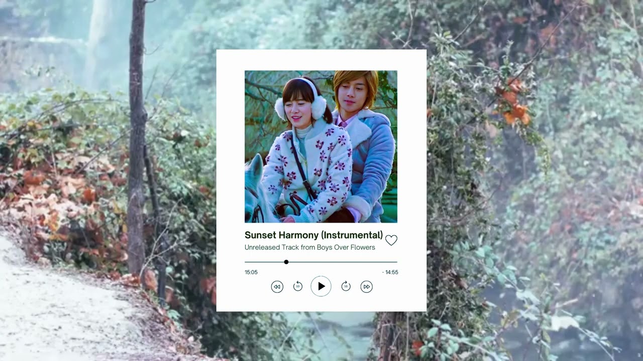Sunset Harmony Instrumental - Unreleased Track from Boys Over Flowers