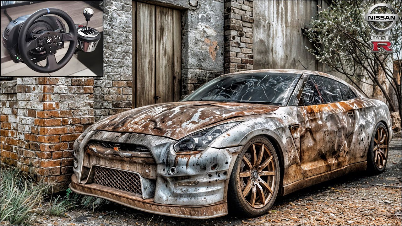 Rebuilding a NISSAN GTR - Forza Horizon 5 - Thrustmaster T300RS Gameplay.