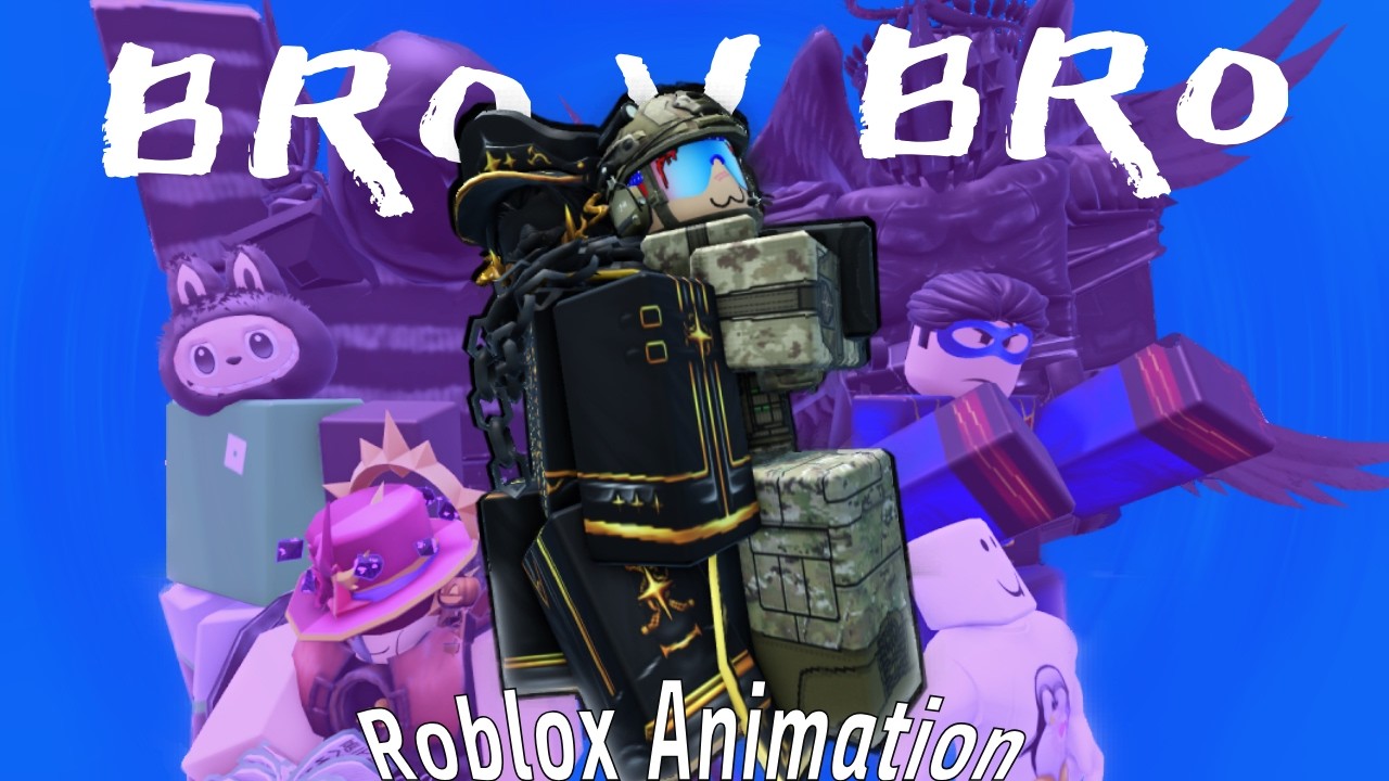 BRO V BRO - 125 Days Learning Roblox Animation