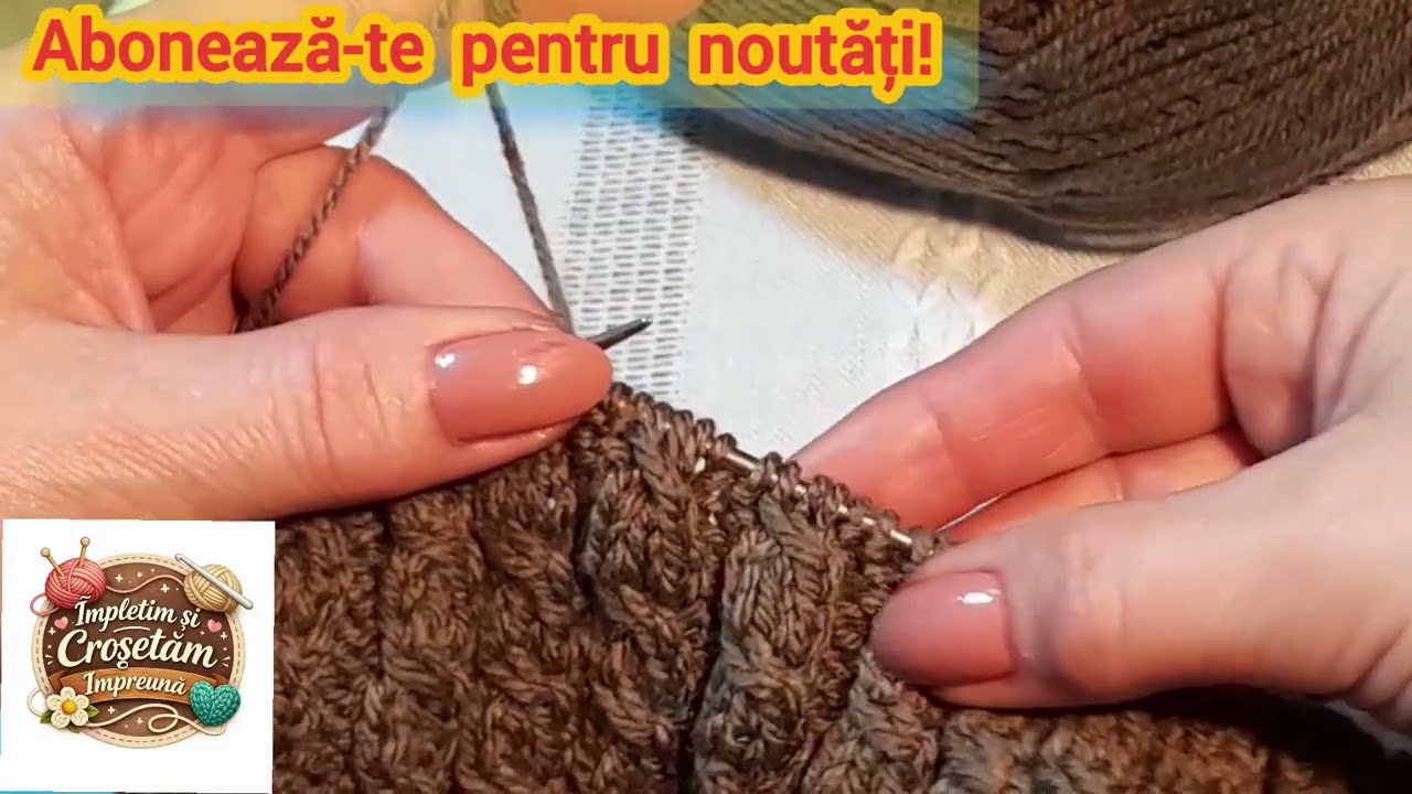 Tricot manual ABONEAZĂ-TE PENTRU NOUTĂȚI!