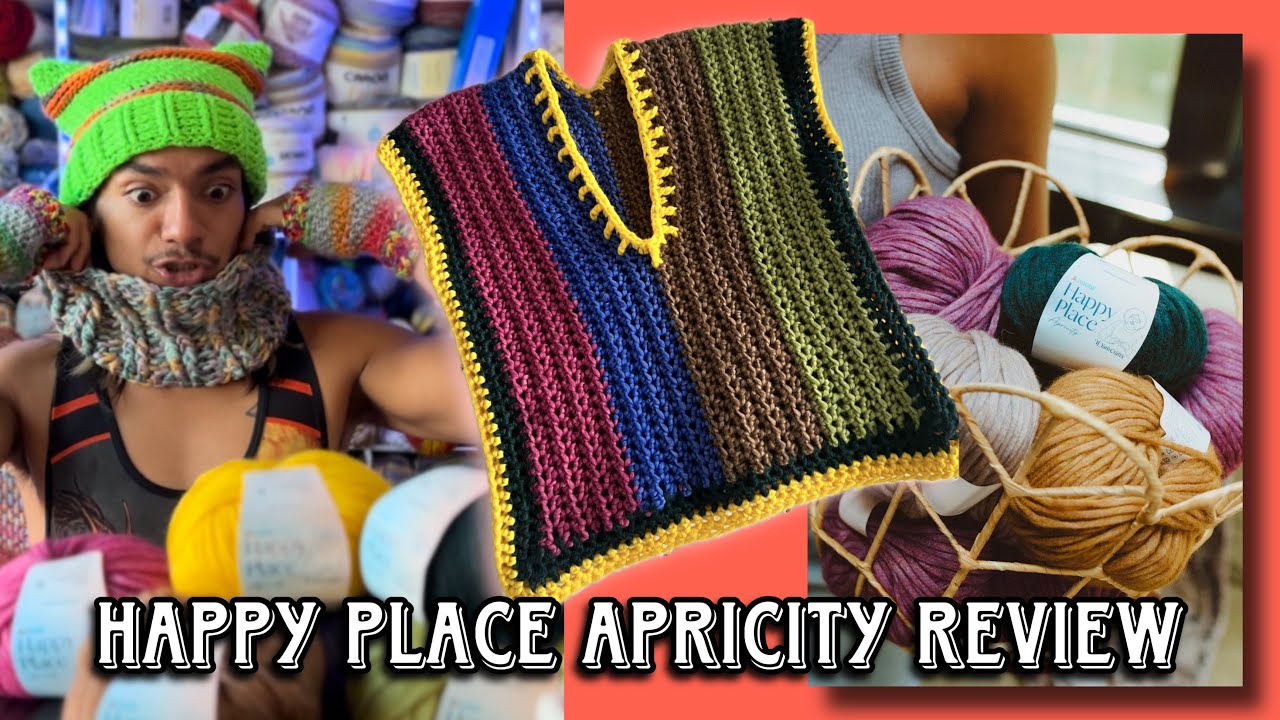 HAPPY PLACE “APRICITY” YARN REVIEW